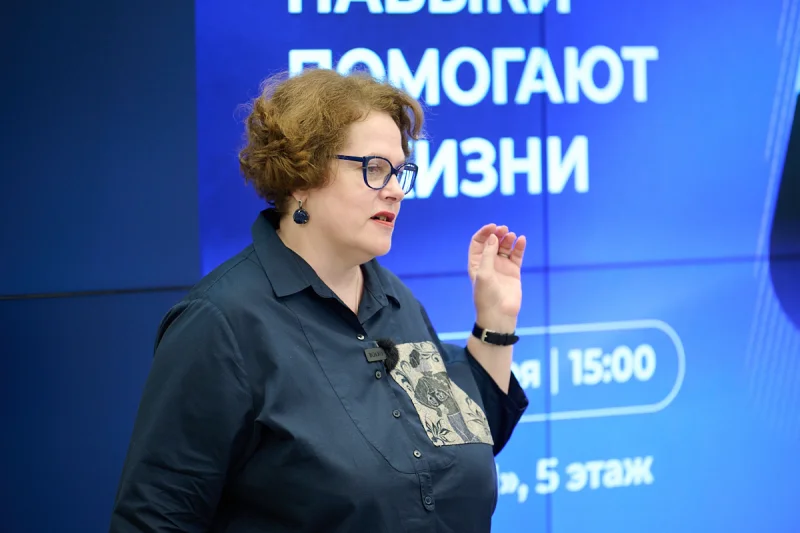 Арина Бородина рассказала норильчанам о пользе журналистских навыков